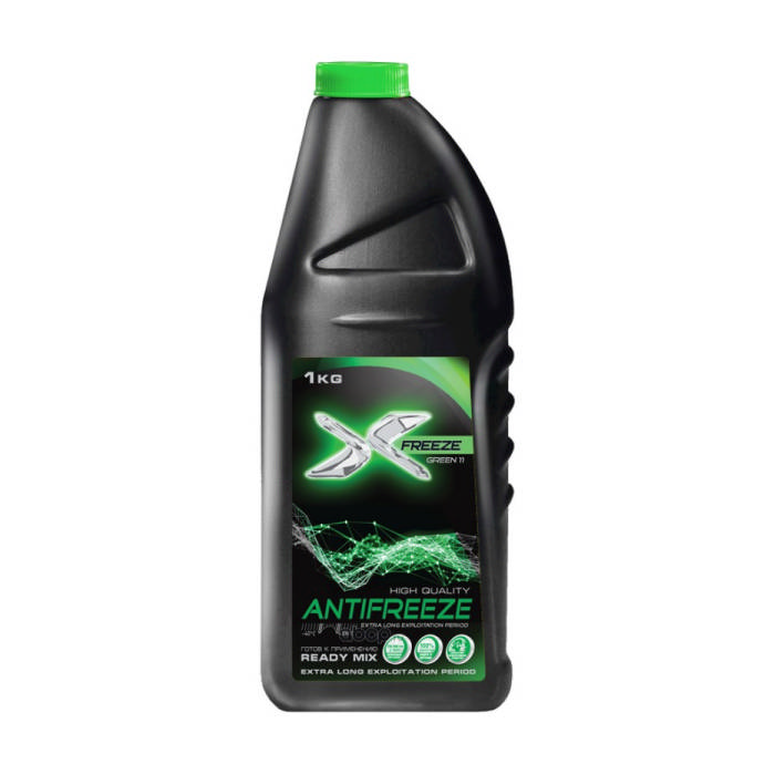 Антифриз X-FREEZE G11 зеленый 1кг