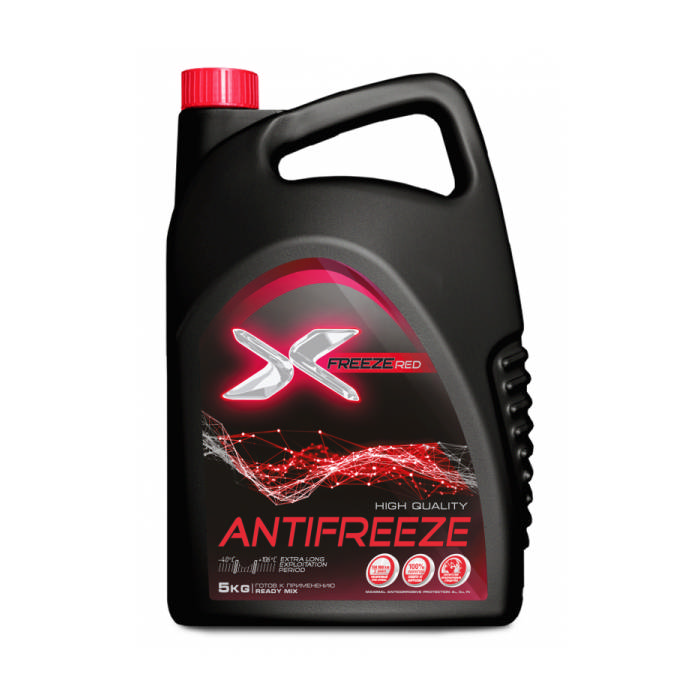 Антифриз X-FREEZE G12 красный 5кг
