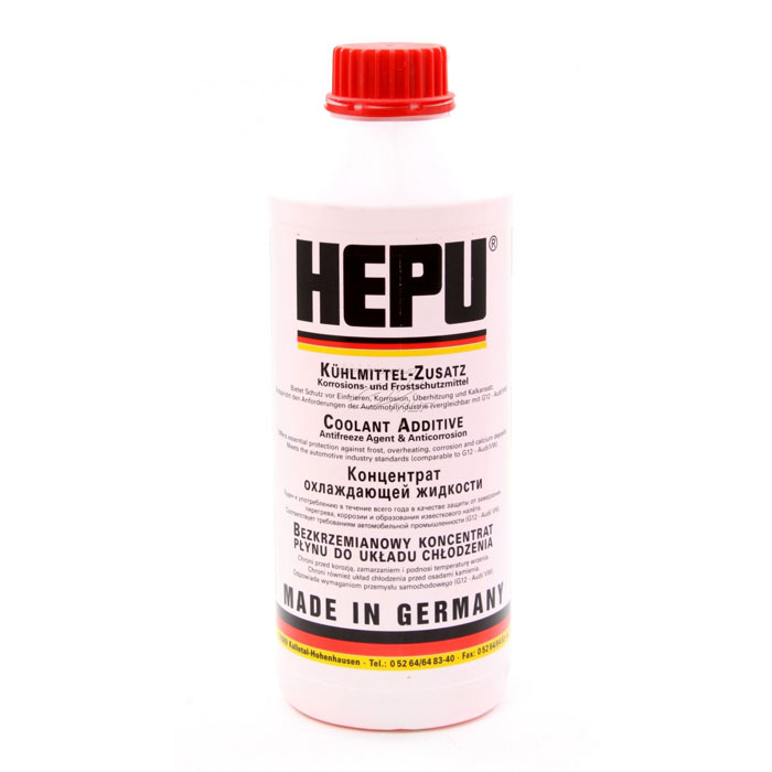 Антифриз-концентрат HEPU красный 1.5л P999G12