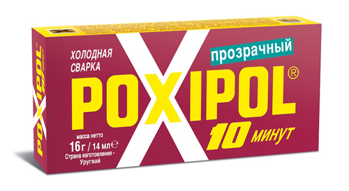 Холодная сварка POXIPOL, прозрачная, 16 г., 00267