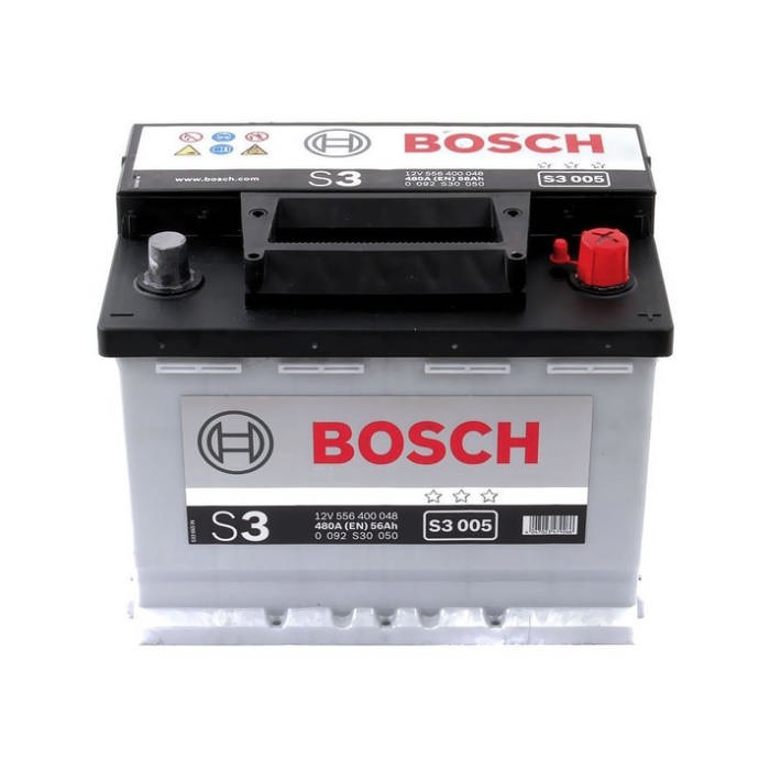 Аккумулятор BOSCH S3 56Ah 480А обр.п 242x175x190 0092S30050