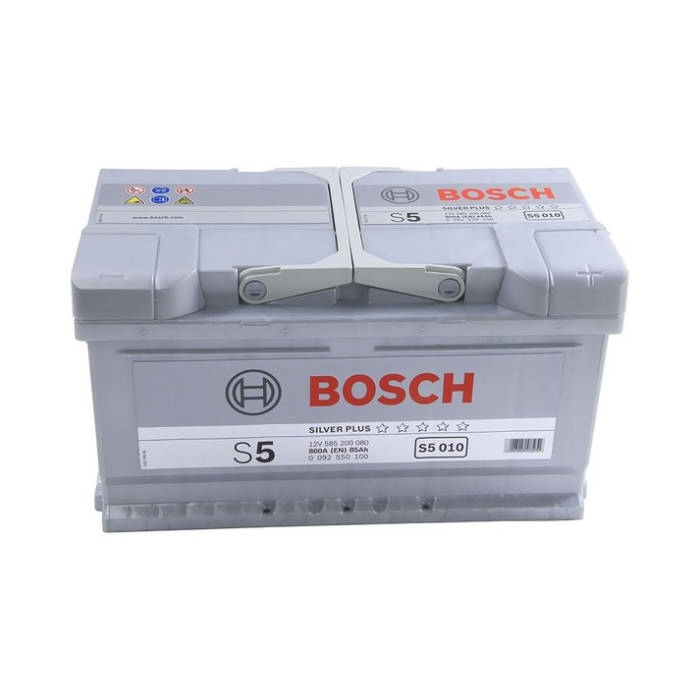 Аккумулятор BOSCH S5 Silver Plus 85Ah 800А обр.п 315x175x175 0092S50100