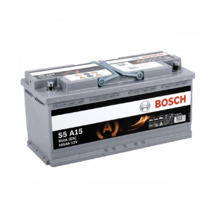 Аккумулятор BOSCH S5 AGM 105Ah 950А обр.п 393x175x190 0092S5A150