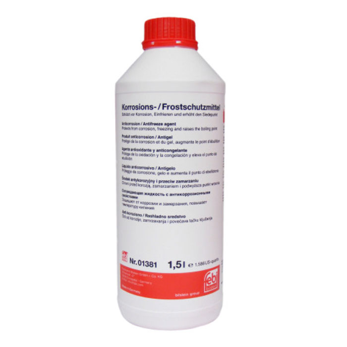 Антифриз-концентрат FEBI G12 красный 1.5л 01381