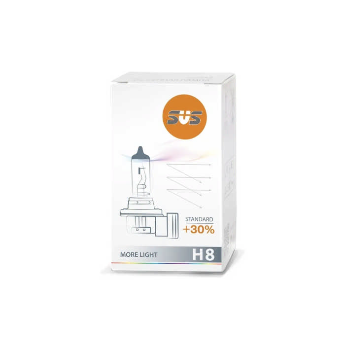 Лампа H8 SVS Standard  30%, картон, 0200008000 