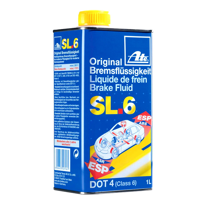 Жидкость тормозная ATE SL.6 DOT-4 1л