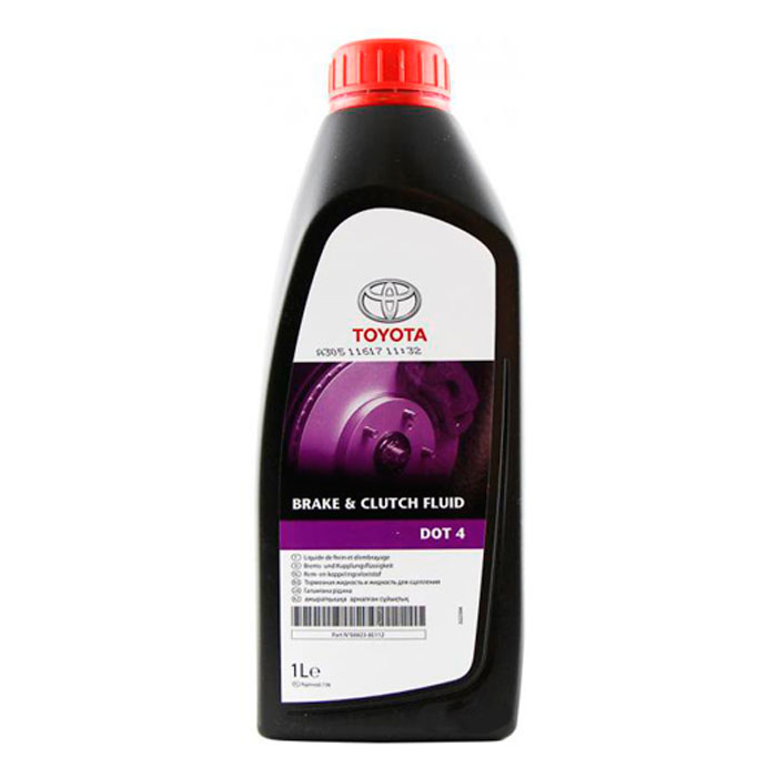 Жидкость тормозная TOYOTA Brake & Clutch Fluid DOT 4 1л