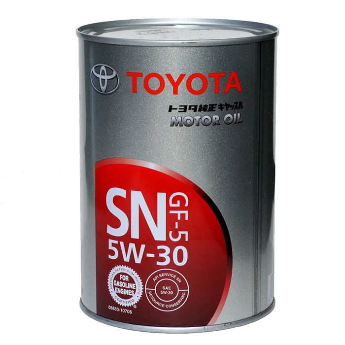 Масло моторное TOYOTA 5W-30 1л 0888010706