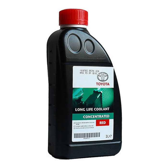 Антифриз-концентрат TOYOTA Long Life Coolant красный 1л