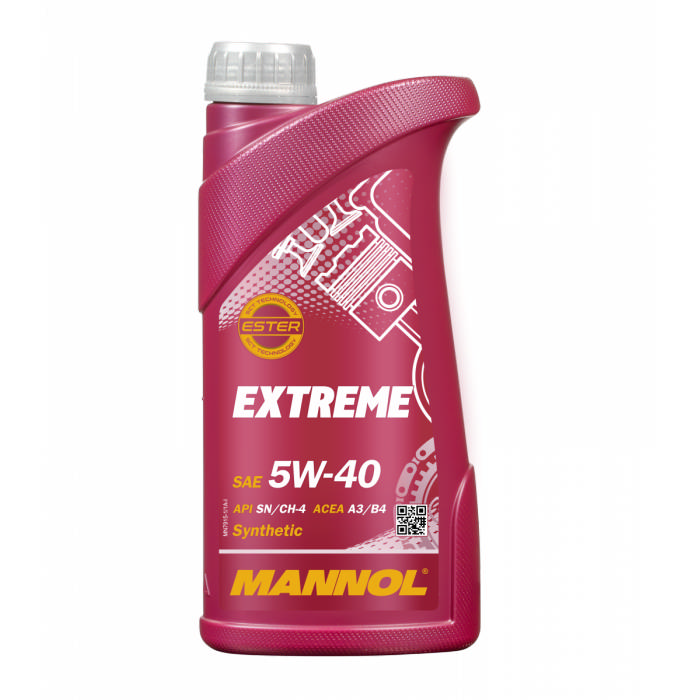 Масло моторное MANNOL Extreme 5W-40, 1л, 1020