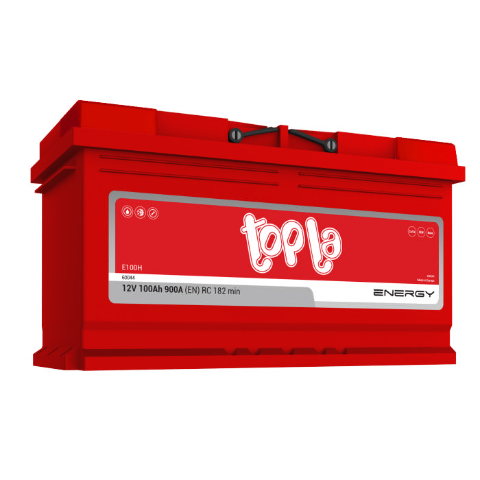 Аккумулятор TOPLA Energy 100Ah 900А обр.п Ca/Ca 353x175x190 108400