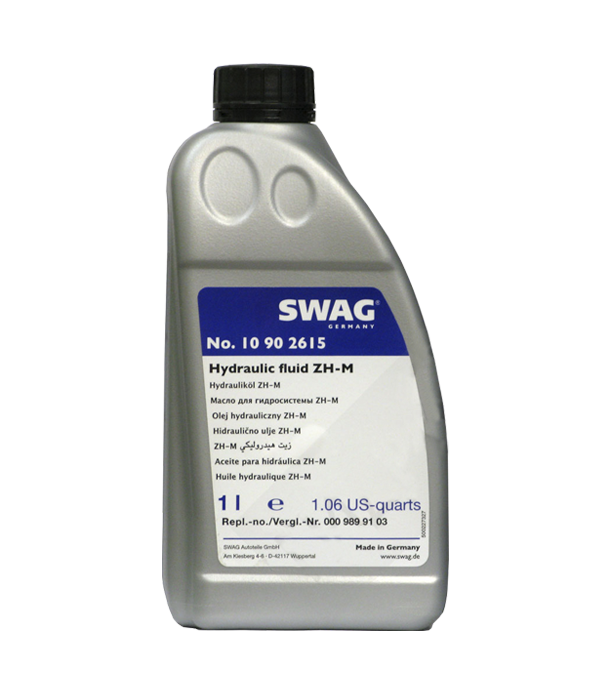 Жидкость гидроусилителя SWAG желтая мин. 1л 10902615