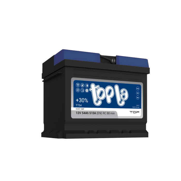 Аккумулятор TOPLA Top 54Ah 510A обр.п Ca/Ca 207x175x175 118654