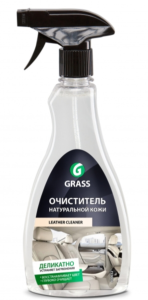 Очиститель - кондиционер кожи GRASS, триггер, 500 мл, 131105