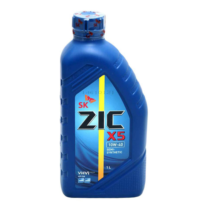 Масло моторное ZIC X5 10W-40, 1л, 132622