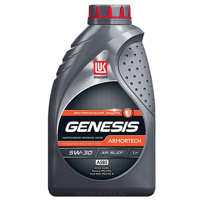 Масло моторное LUKOIL GENESIS ARMORTECH A5/B5 5W-30 1л 1539458