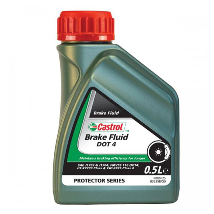 Жидкость тормозная CASTROL Brake Fluid DOT 4 0.5л