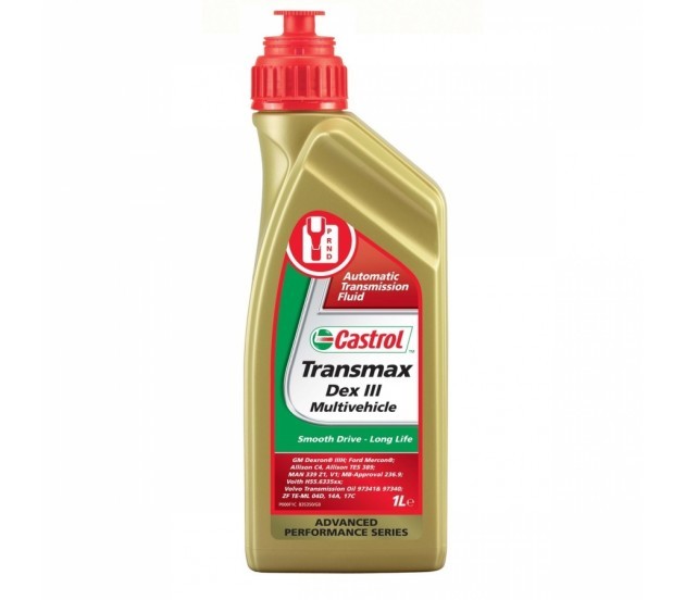 Масло трансмиссионное CASTROL Transmax  ATF DX III MULTIVEHICLE, 1л, 157AB3