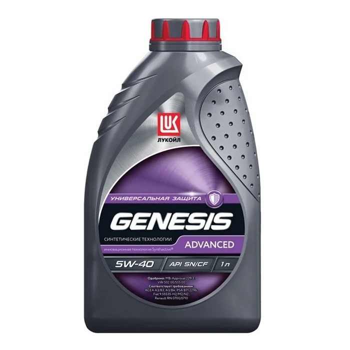 Масло моторное LUKOIL GENESIS ADVANCED 5W-40 1л 1599870