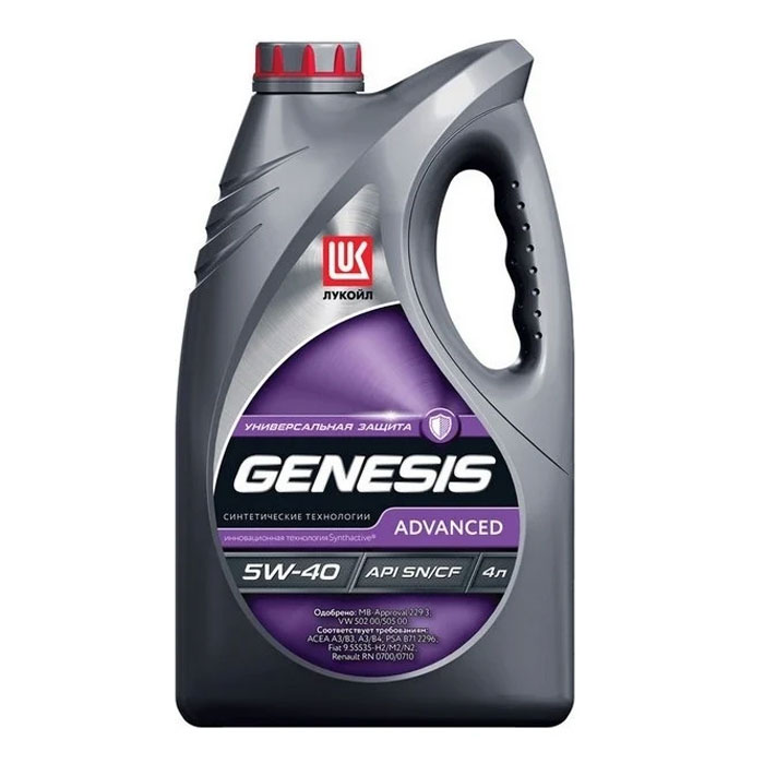 Масло моторное LUKOIL GENESIS ADVANCED 5W-40 4л 1599871