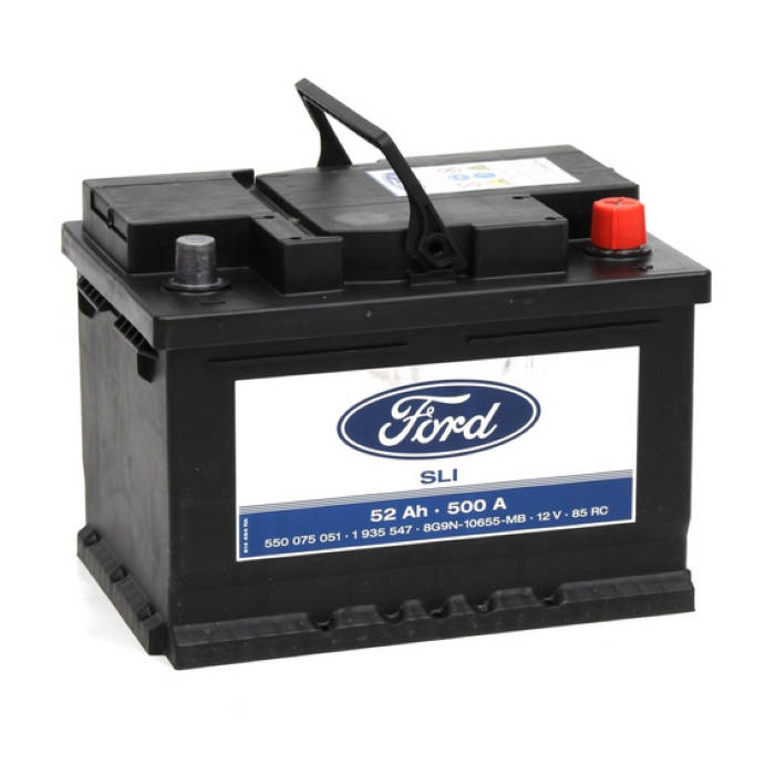 Аккумулятор FORD 52Ah 500А обр.п 207x175x190 1712277
