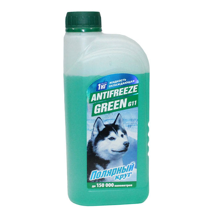 Антифриз ПОЛЯРНЫЙ КРУГ G11 зеленый 1кг 176766