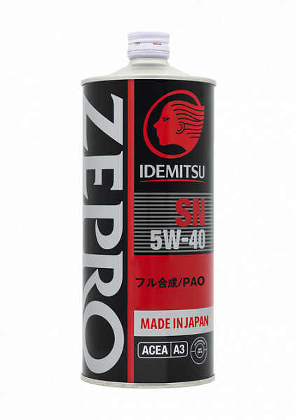Масло моторное IDEMITSU ZEPRO 5W-40 1л 1849001