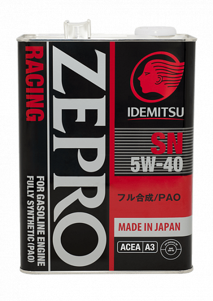 Масло моторное IDEMITSU ZEPRO 5W-40 4л 1849004