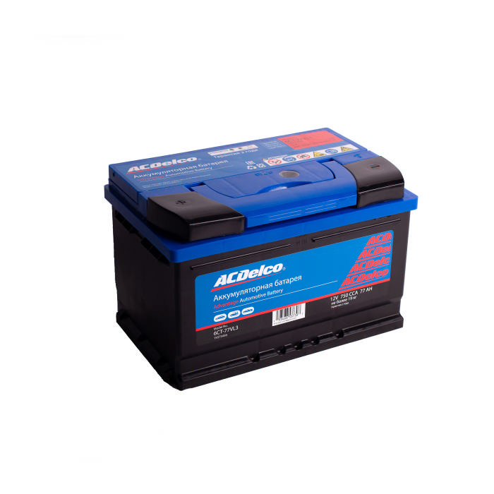Аккумулятор ACDelco 77Ah 750A прям.п Ca/Ca 278x175x175 19375456