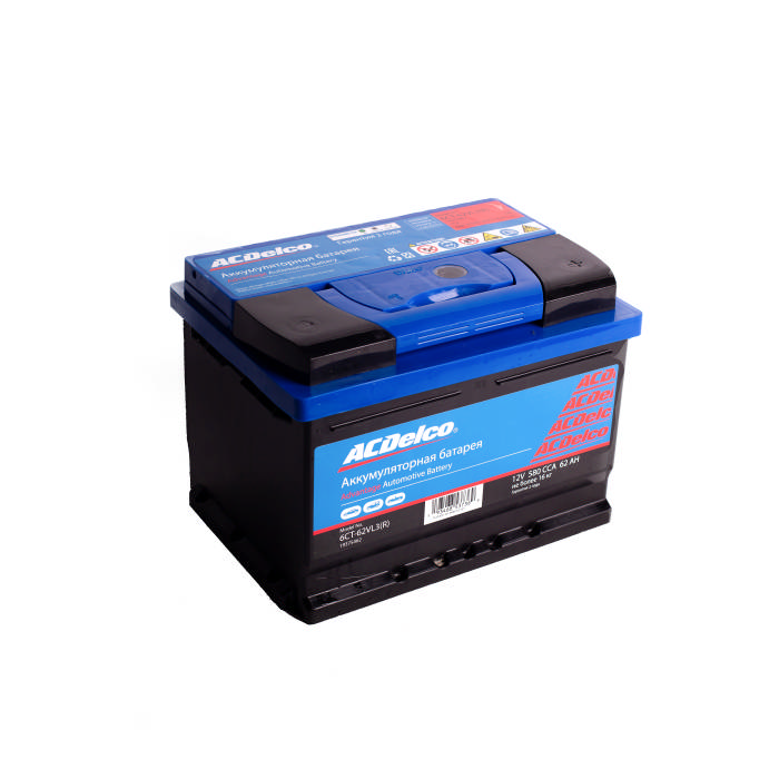 Аккумулятор ACDelco 62Ah 580A обр.п Ca/Ca 242x175x175 19375462