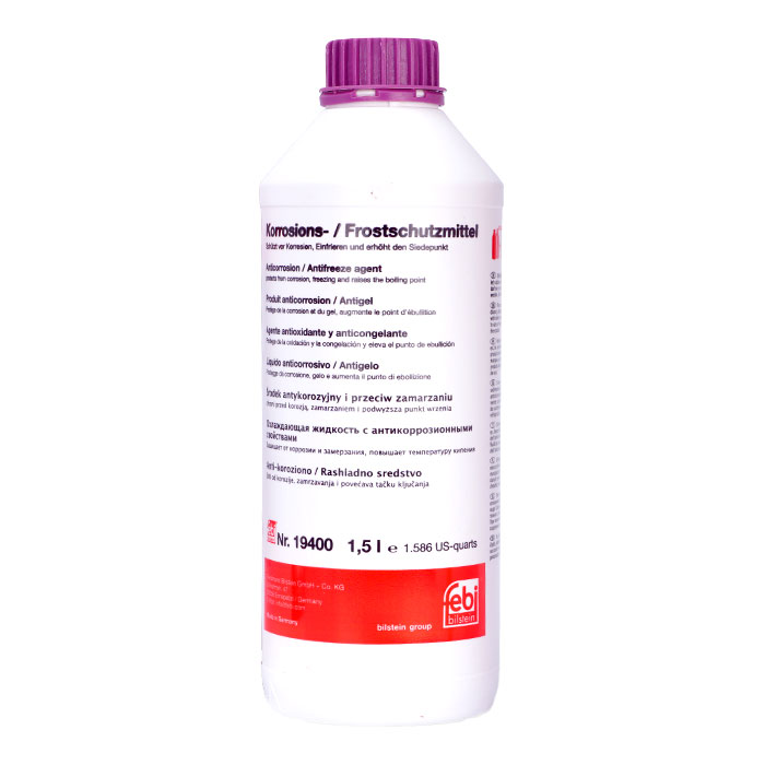 Антифриз-концентрат FEBI G12  фиолетовый 1.5л 19400