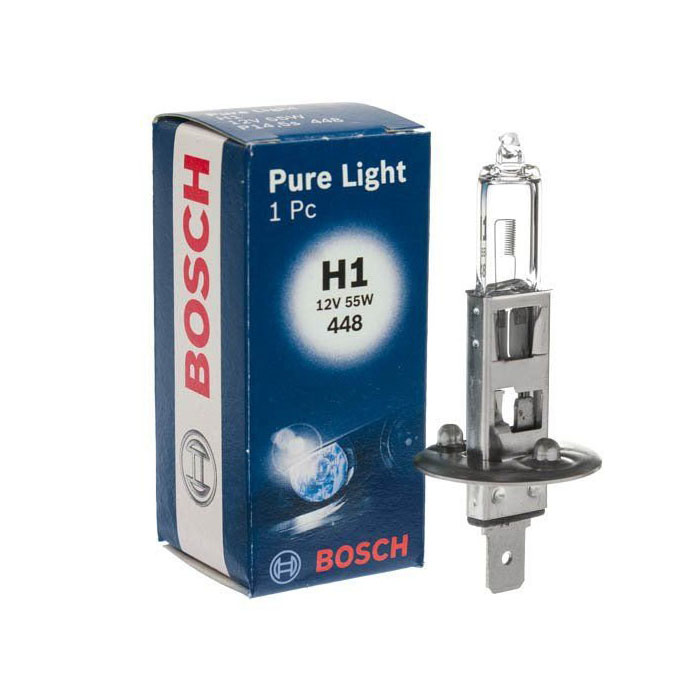 Лампа H1 Bosch Pure Light, картон, 1987302011