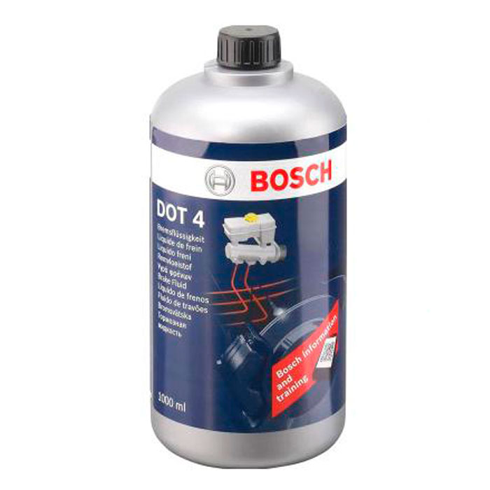 Жидкость тормозная BOSCH Brake Fluid DOT 4 1л