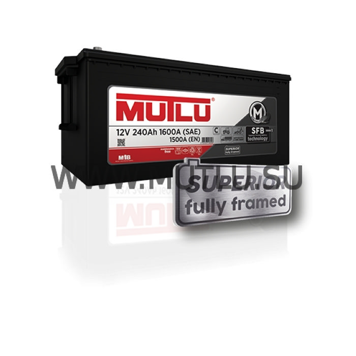 Аккумулятор MUTLU SFB серия 1 190Ah 1250А прям.п 513x223x223 1D5.190.125.A 1D5190125A