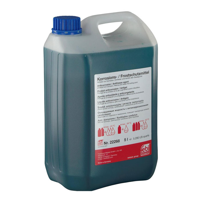 Антифриз-концентрат FEBI G11 синий 5л 22268
