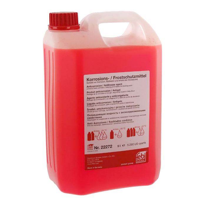 Антифриз-концентрат FEBI G12 красный 5л 22272
