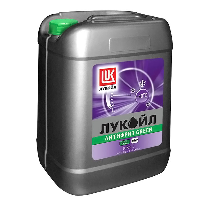 Антифриз LUKOIL GREEN G11 зеленый 10кг 227384