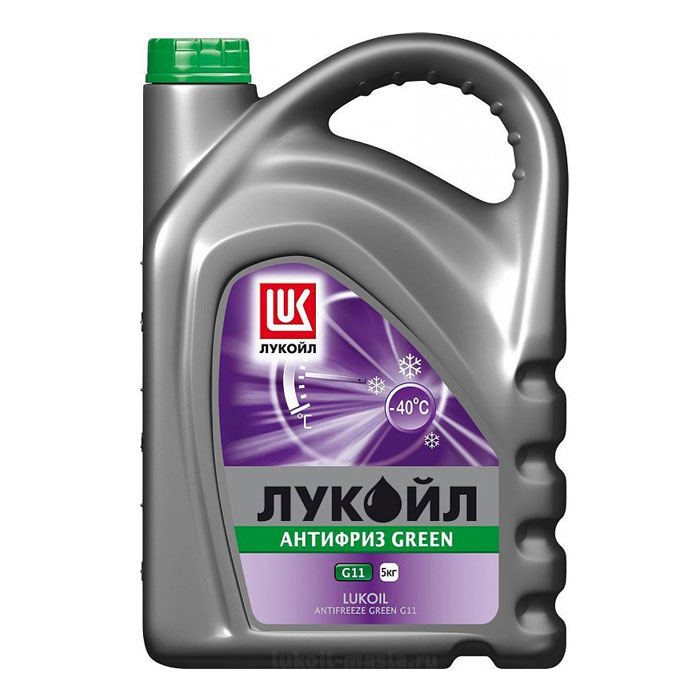 Антифриз LUKOIL GREEN G11 зеленый 5кг 227386