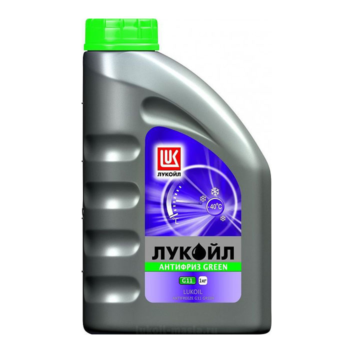 Антифриз LUKOIL GREEN G11 зеленый 1кг 227387