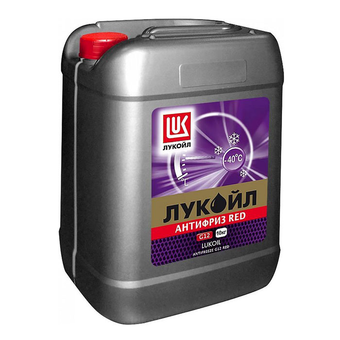 Антифриз LUKOIL RED G12 красный 10кг 227390