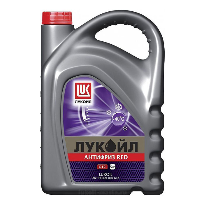 Антифриз LUKOIL RED G12 красный 5кг 227391