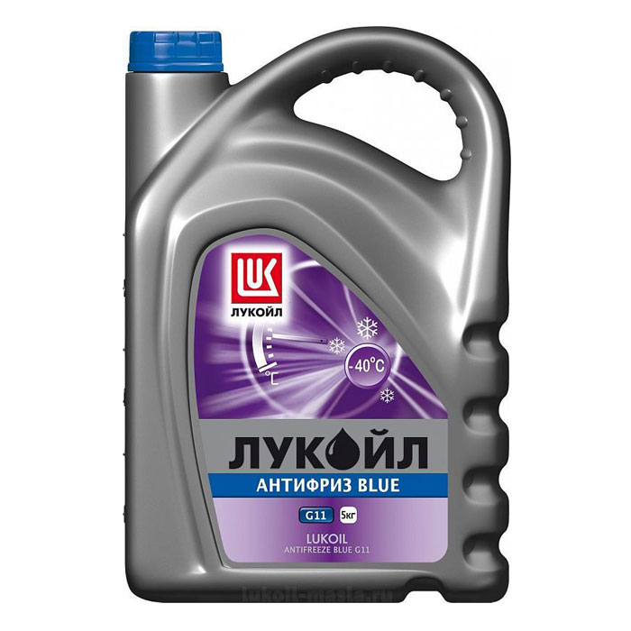 Антифриз LUKOIL BLUE G11 синий 5кг 227396