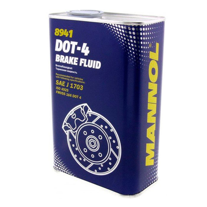 Жидкость тормозная MANNOL Brake Fluid DOT 4 1л
