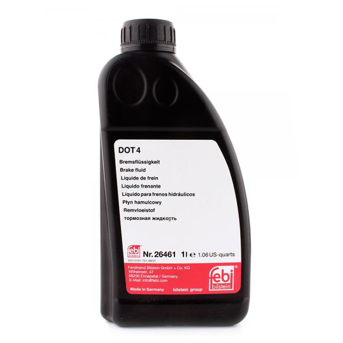 Жидкость тормозная FEBI Brake Fluid DOT 4 1л