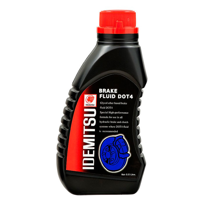 Жидкость тормозная IDEMITSU Brake Fluid DOT 4 0.5л