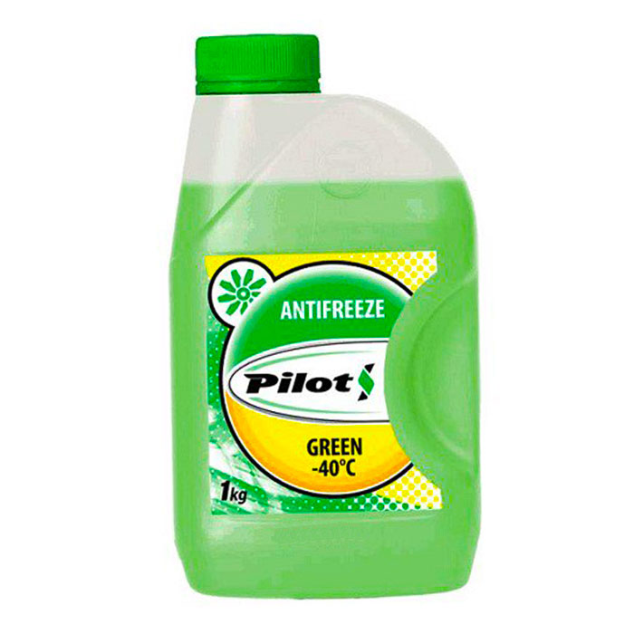 Антифриз PILOTS, G11, зеленый, 1кг 3205