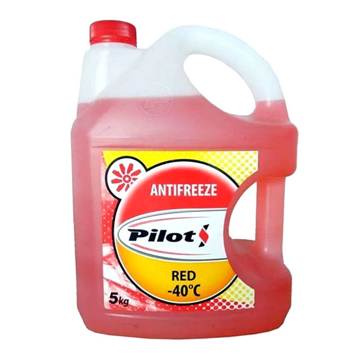 Антифриз PILOTS, G12, красный, 5кг 3207