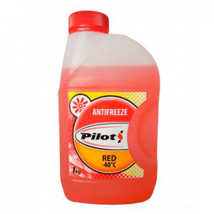 Антифриз PILOTS, G12, красный, 1кг 3208