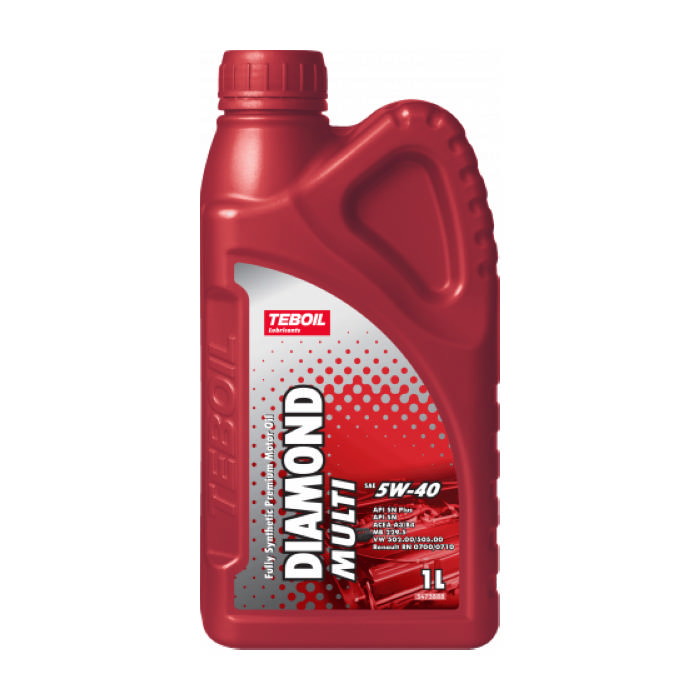 Масло моторное TEBOIL Diamond Multi 5W-40 A3/B4, SN, RN 0700/0710, 1л, 3455080
