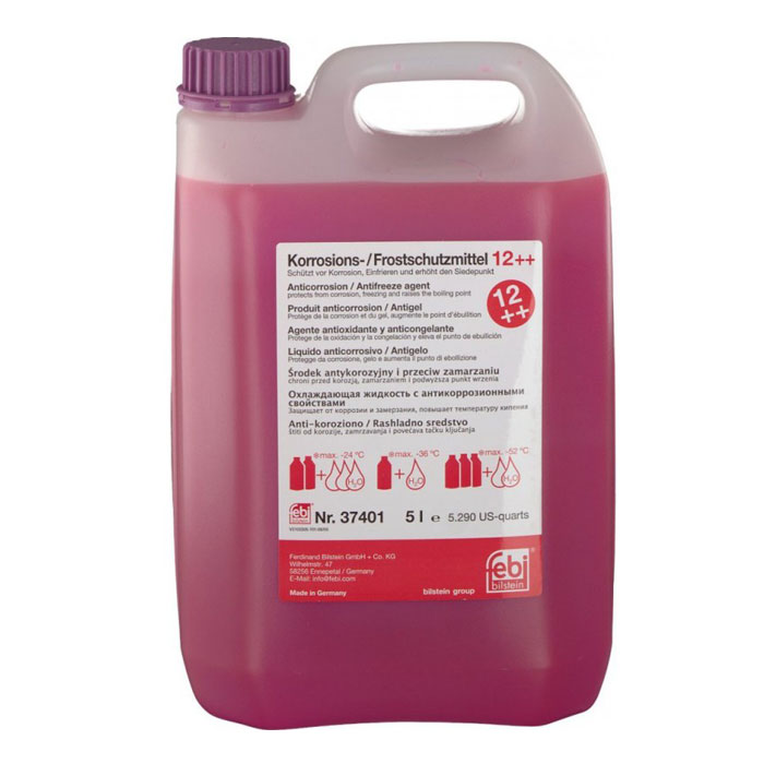 Антифриз-концентрат FEBI G12 Plus Plus сиреневый 5л 37401